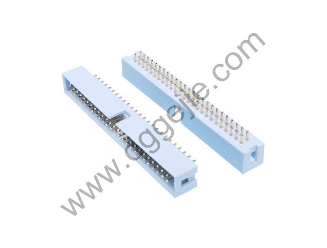2.54BOX H=9.0 直针 灰白色